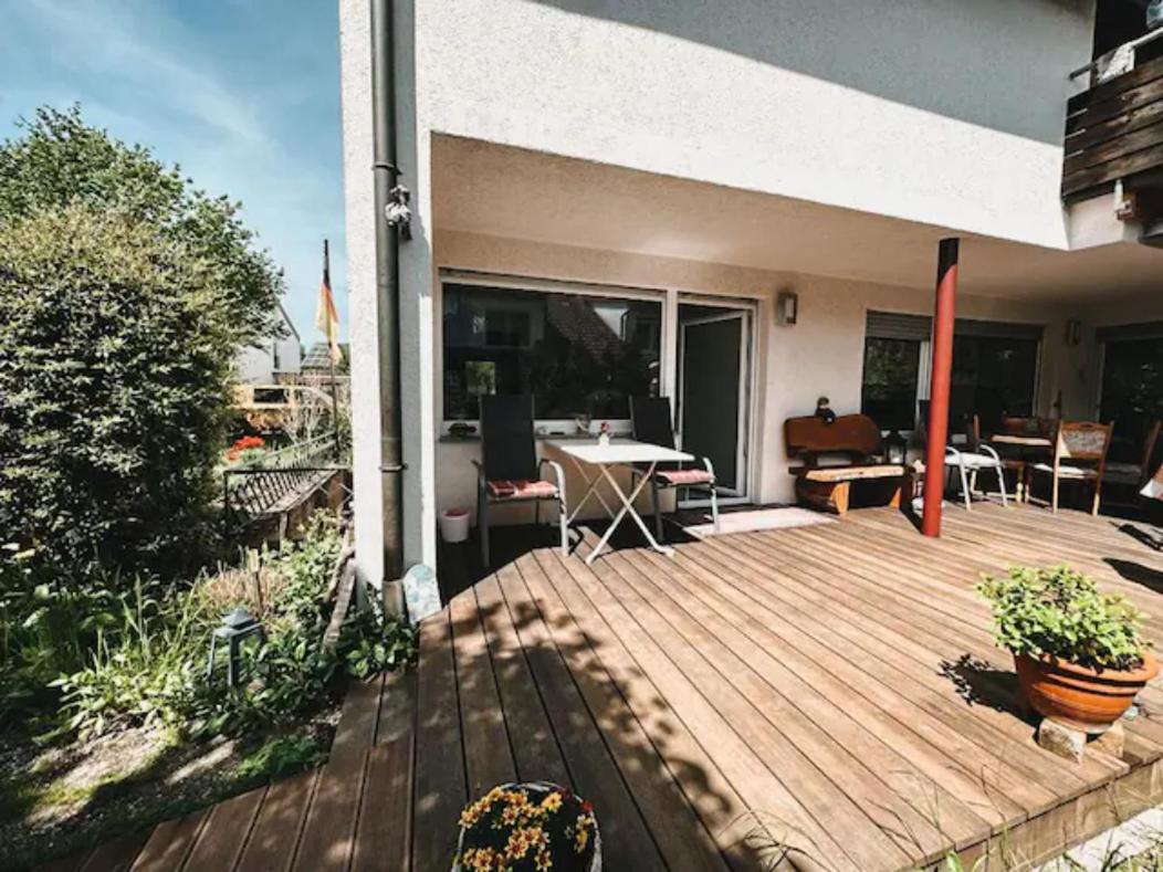 ☆Gemuetliche 1-Zimmerwohnung Mit Terrasse☆ Rielingshausen Dış mekan fotoğraf