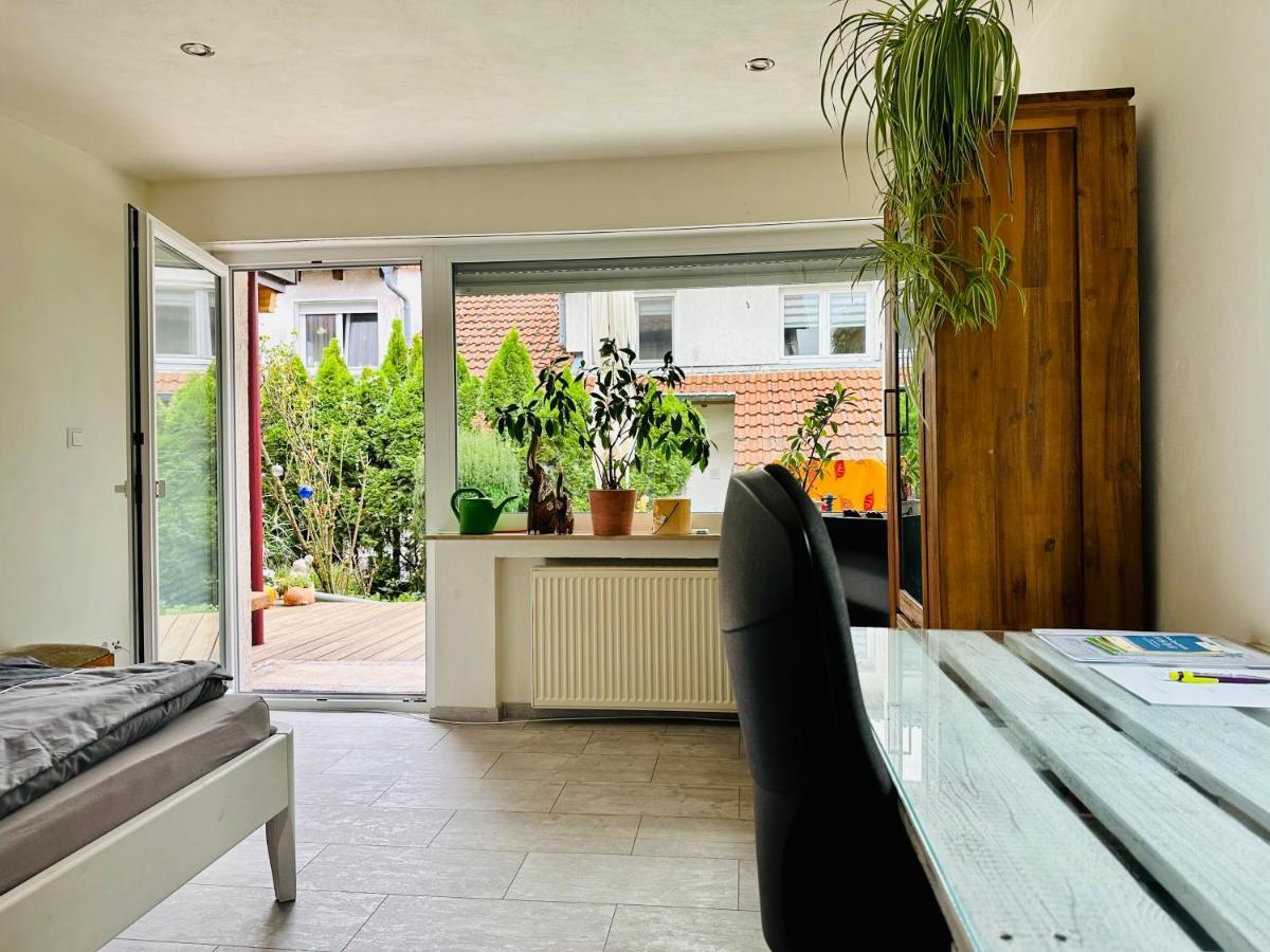 ☆Gemuetliche 1-Zimmerwohnung Mit Terrasse☆ Rielingshausen Dış mekan fotoğraf